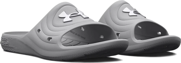 Шльопанці жіночі Under Armour LOCKER IV SLIDES сірі 3027013-100