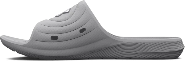 Шльопанці жіночі Under Armour LOCKER IV SLIDES сірі 3027013-100