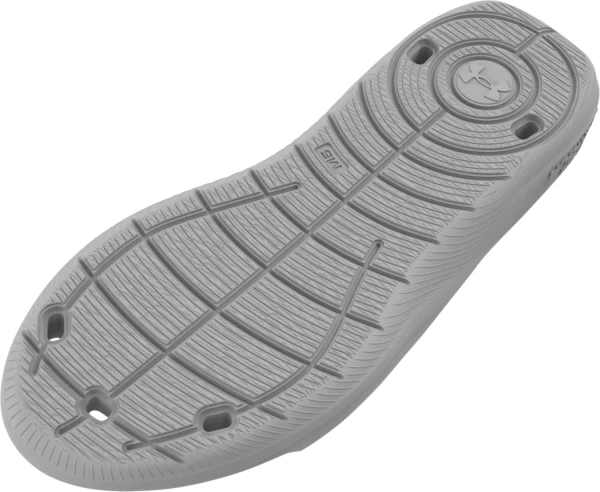 Шльопанці жіночі Under Armour LOCKER IV SLIDES сірі 3027013-100