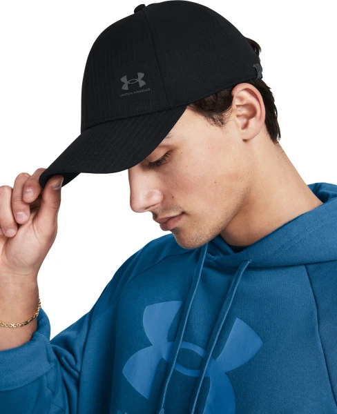 Кепка Under Armour MEN'S ISO-CHILL ARMOURVENT ADJUSTABLE CAP черная 1383440-001