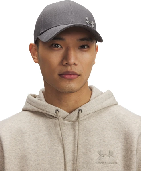 Кепка Under Armour MEN'S SPORTSTYLE METAL ADJ сіра 1389695-025