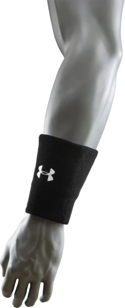 Напульсники Under Armour PERFORMANCE 6" WRISTBAND чорні 1218006-001