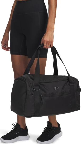 Сумка спортивна жіноча Under Armour STUDIO DUFFLE BP 33L чорна 1388929-001