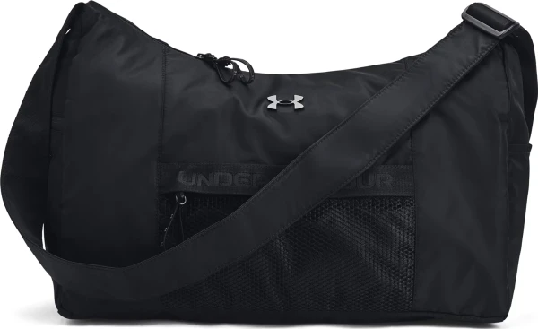Сумка спортивна жіноча Under Armour STUDIO SLOUCHY DUFFLE 20L чорна 1384461-001