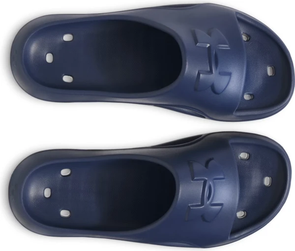 Шлепанцы Under Armour LOCKER V SLIDES темно-синие 3028094-408