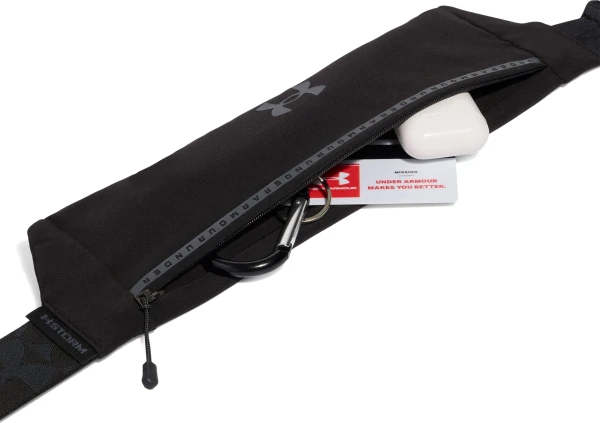 Сумка на пояс Under Armour VELOCITI RUN BELT черная 1388914-001