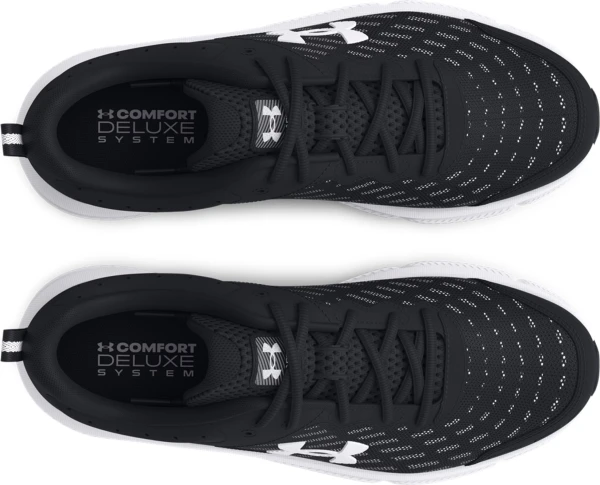 Кросівки бігові Under Armour CHARGED ASSERT 10 чорно-білі 3026175-001