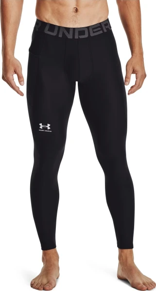 Леггинсы компрессионные Under Armour HEATGEAR черные 1361586-001