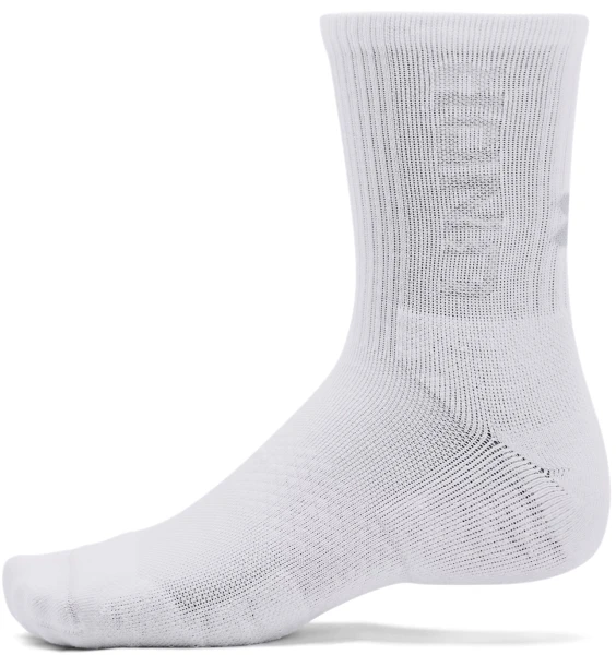 Шкарпетки Under Armour 3-MAKER 3-PACK MID-CREW білі (3 пари) 1373084-100