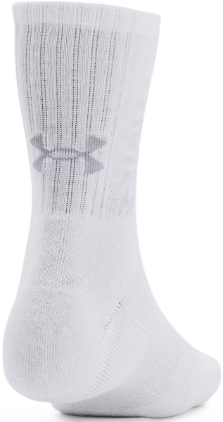 Шкарпетки Under Armour 3-MAKER 3-PACK MID-CREW білі (3 пари) 1373084-100