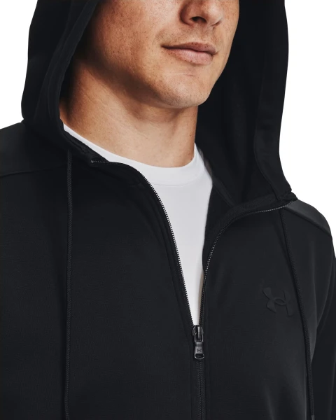 Толстовка Under Armour ARMOUR FLEECE черная 1373357-001