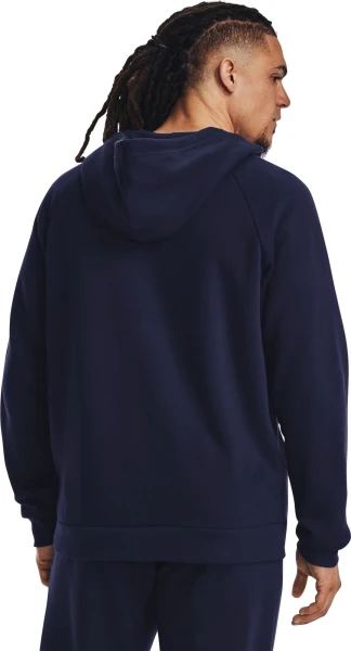 Толстовка Under Armour RIVAL FLEECE темно-синяя 1379767-410