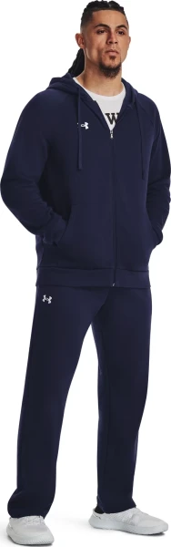 Толстовка Under Armour RIVAL FLEECE темно-синяя 1379767-410
