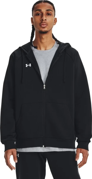 Толстовка Under Armour RIVAL FLEECE черная 1379767-001