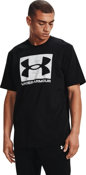 Футболка Under Armour ABC CAMO BOXED LOGO черная 1361673-001