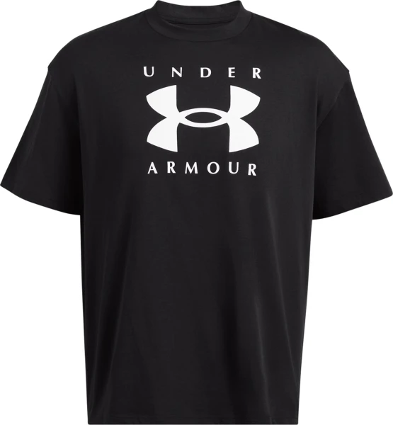 Футболка Under Armour HEAVYWEIGHT BRANDED OVERSIZED чорна 1389146-001