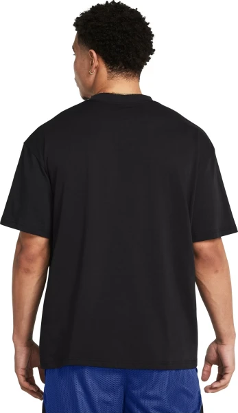 Футболка Under Armour HEAVYWEIGHT BRANDED OVERSIZED чорна 1389146-001
