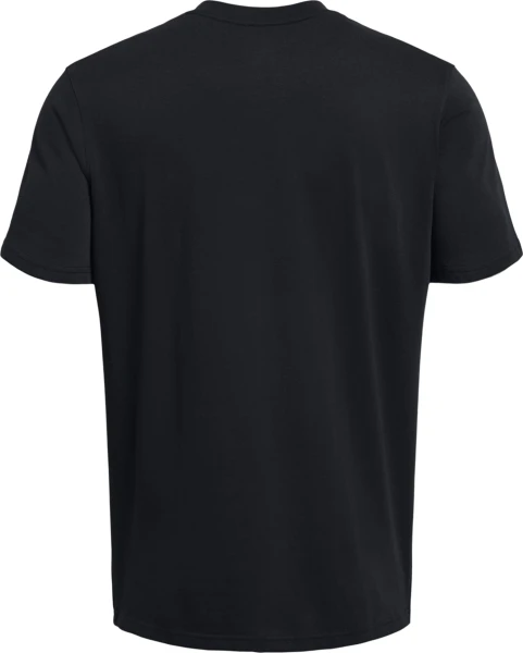 Футболка Under Armour HEAVYWEIGHT LEFT CHEST PATCH чорна 1382902-001