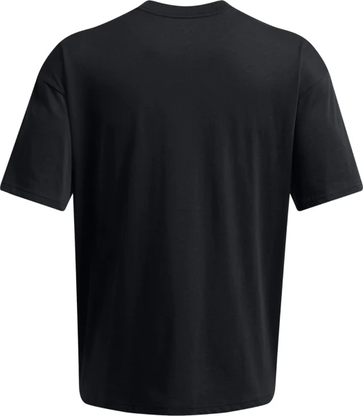 Футболка Under Armour HEAVYWEIGHT SM BOX OVERSIZED чорна 1386803-001