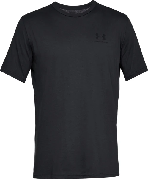 Футболка Under Armour LEFT CHEST LOGO чорна 1326799-001
