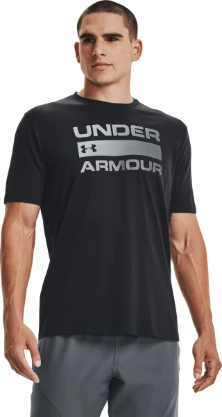 Футболка Under Armour TEAM ISSUE WORDMARK черная 1329582-001