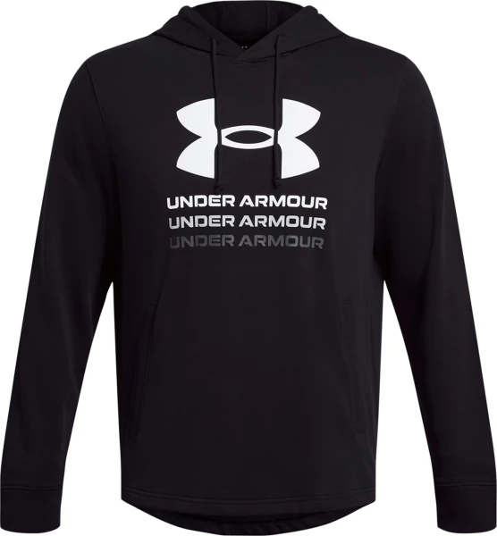 Худи Under Armour RIVAL TERRY GRAPHIC черное 1386047-001