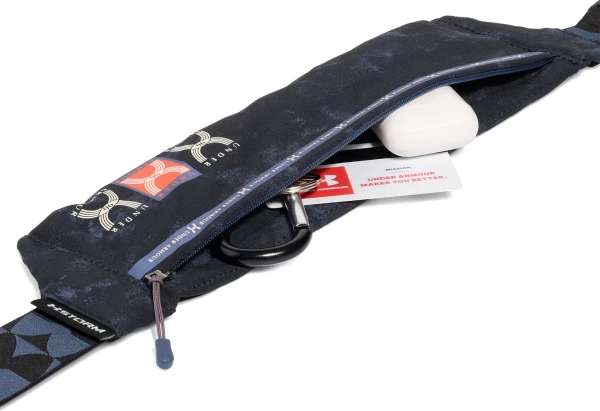 Сумка на пояс Under Armour VELOCITI RUN BELT темно-синя 1388914-002