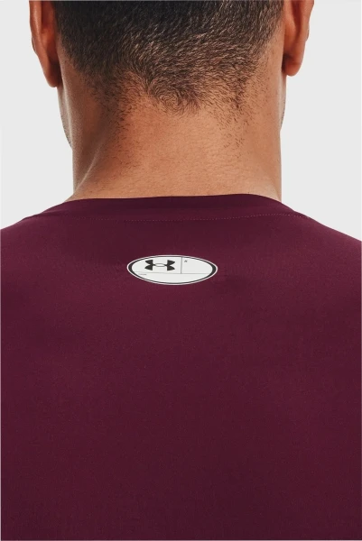 Лонгслив компрессионный Under Armour HEATGEAR LONG SLEEVE бордовый 1361524-609