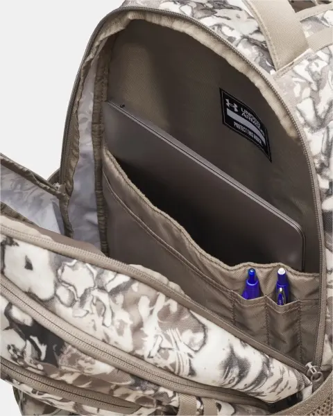 Рюкзак Under Armour HUSTLE 6.0 BACKPACK коричнево-бежевый 1384672-200
