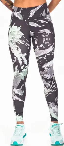 Леггинсы женские Under Armour OUTRUN THE STORM серые 1365646-010
