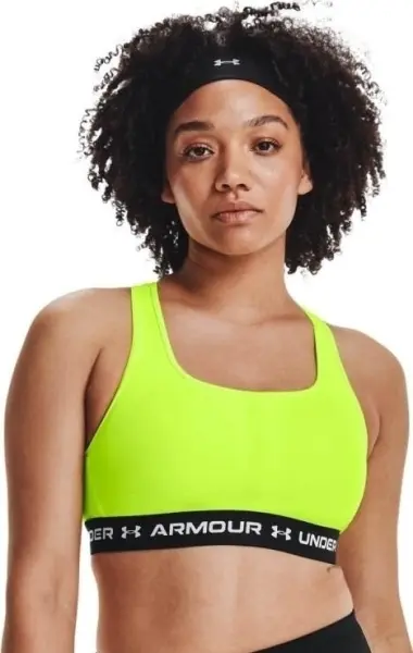 Топ жіночий Under Armour CROSSBACK MID лаймовий 1361034-731