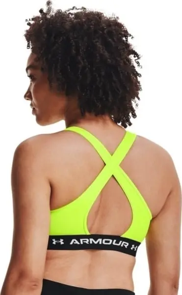 Топ жіночий Under Armour CROSSBACK MID лаймовий 1361034-731