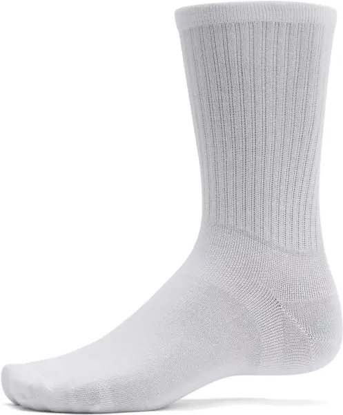 Шкарпетки Under Armour ESSENTIAL 6PK CREW білі (6 пар) 1387058-100