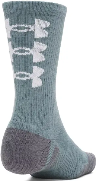 Шкарпетки Under Armour PERFORMANCE TECH 3PK CREW SOCKS помаранчеві, білі, м'ятні (3 пари) 1379515-587