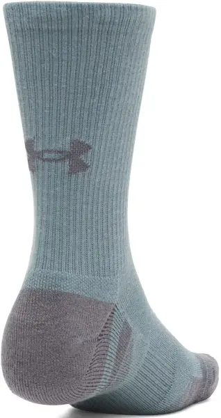 Носки Under Armour PERFORMANCE TECH 3PK CREW темно-синие, кремовые, мятные (3 пары) 1379512-587