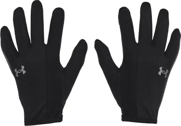 Перчатки Under Armour STORM RUN LINER черные 1377510-001