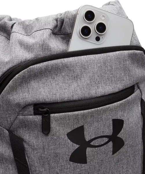 Рюкзак Under Armour HUSTLE SACKPACK 22L сірий 6000519-025