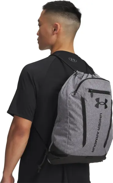Рюкзак Under Armour HUSTLE SACKPACK 22L сірий 6000519-025