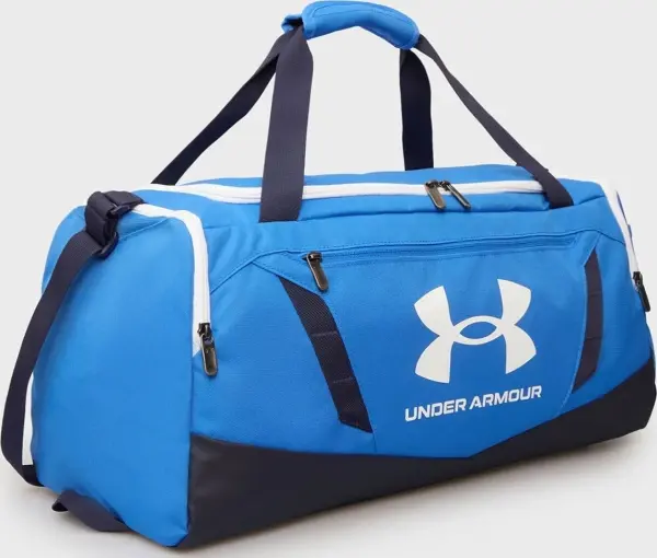 Сумка спортивная Under Armour UNDENIABLE 5.0 DUFFLE SM сине-темно-сине-белая 1369222-402