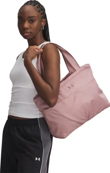Сумка спортивна жіноча Under Armour STUDIO LITE TOTE 16L світло-рожева 1388920-673