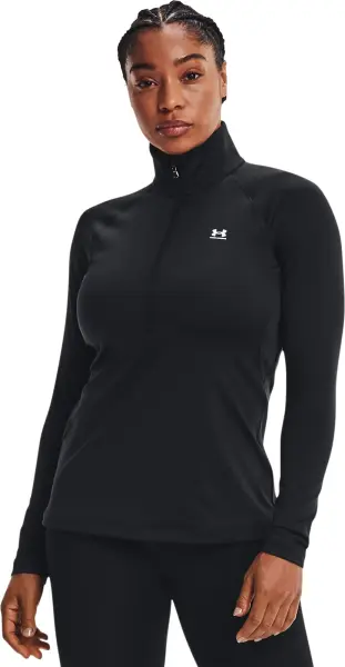 Реглан женский Under Armour COLDGEAR AUTHENTICS черный 1368699-001
