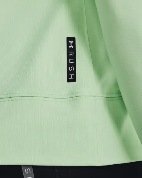 Світшот жіночий Under Armour RUSH COLDGEAR CORE салатовий 1365721-335