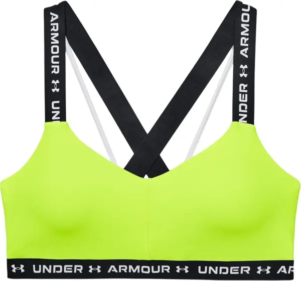 Топ жіночий Under Armour CROSSBACK LOW лаймовий 1361033-731