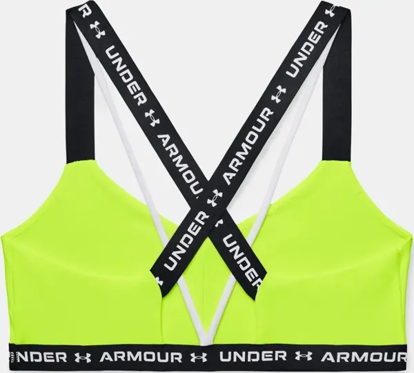 Топ жіночий Under Armour CROSSBACK LOW лаймовий 1361033-731