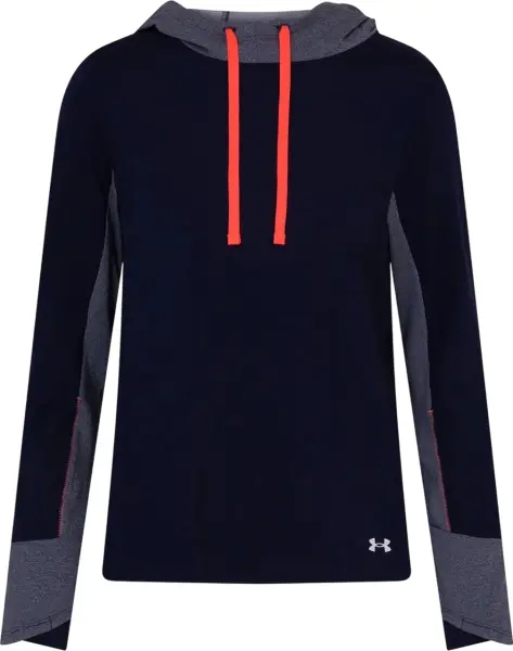 Худі жіноче Under Armour COLDGEAR COZY темно-синьо-сіро-рожеве 1370201-410