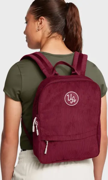 Рюкзак жіночий Under Armour SPORTSTYLE CORDUROY SMALL BACKPACK бордовий 1384676-625