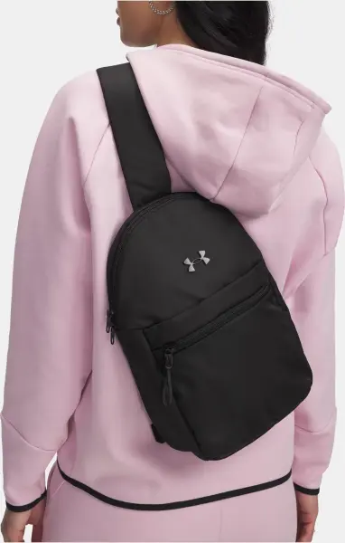 Сумка через плечо женская Under Armour STUDIO CITY SLING 8L черная 1388924-001