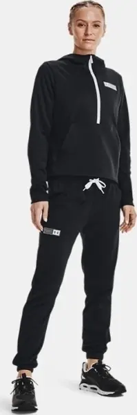 Спортивні штани жіночі Under Armour ARMOUR MIXED MEDIA чорні 1365877-001