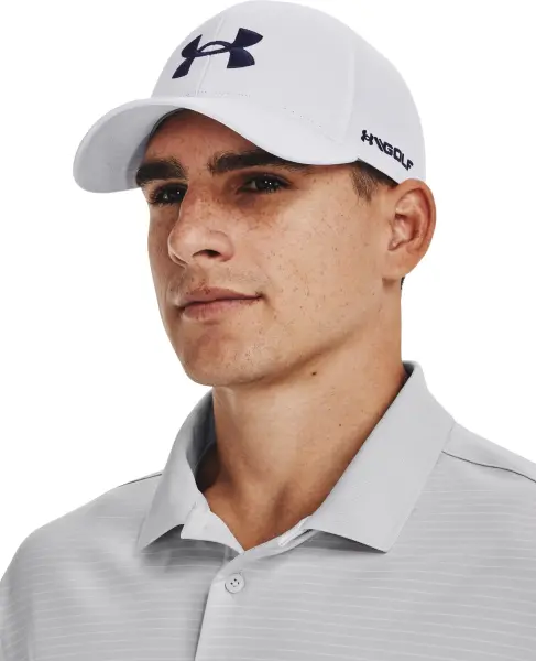 Кепка Under Armour GOLF96 бело-темно-синяя 1361547-101