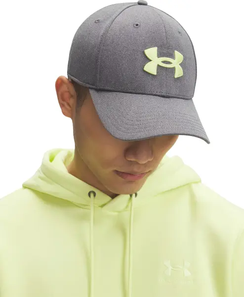 Кепка Under Armour MEN'S BLITZING сіро-лимонна 1376700-025